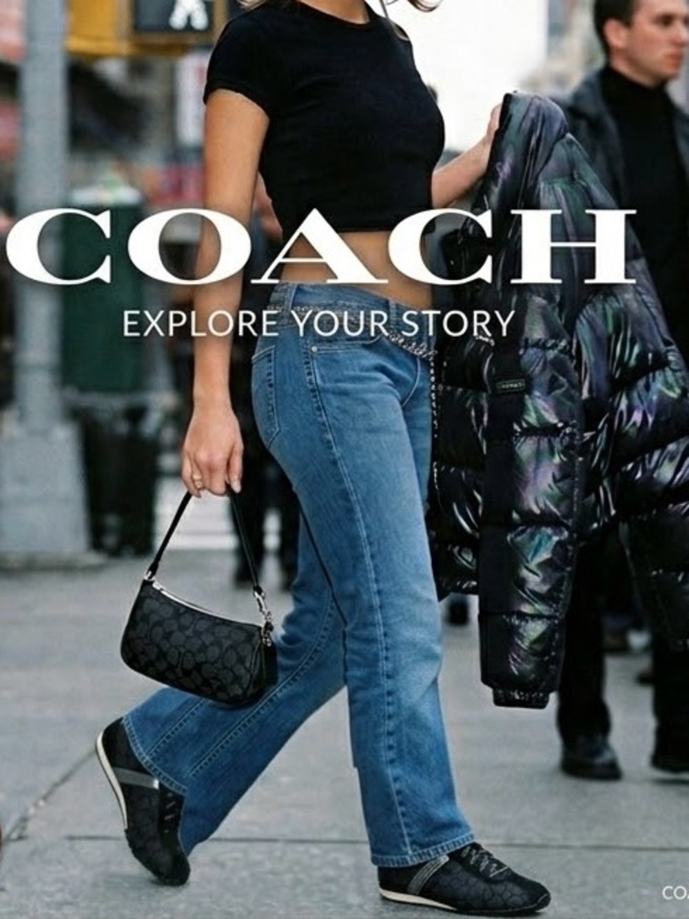 Vintage Coach Renata Y2K sneakers